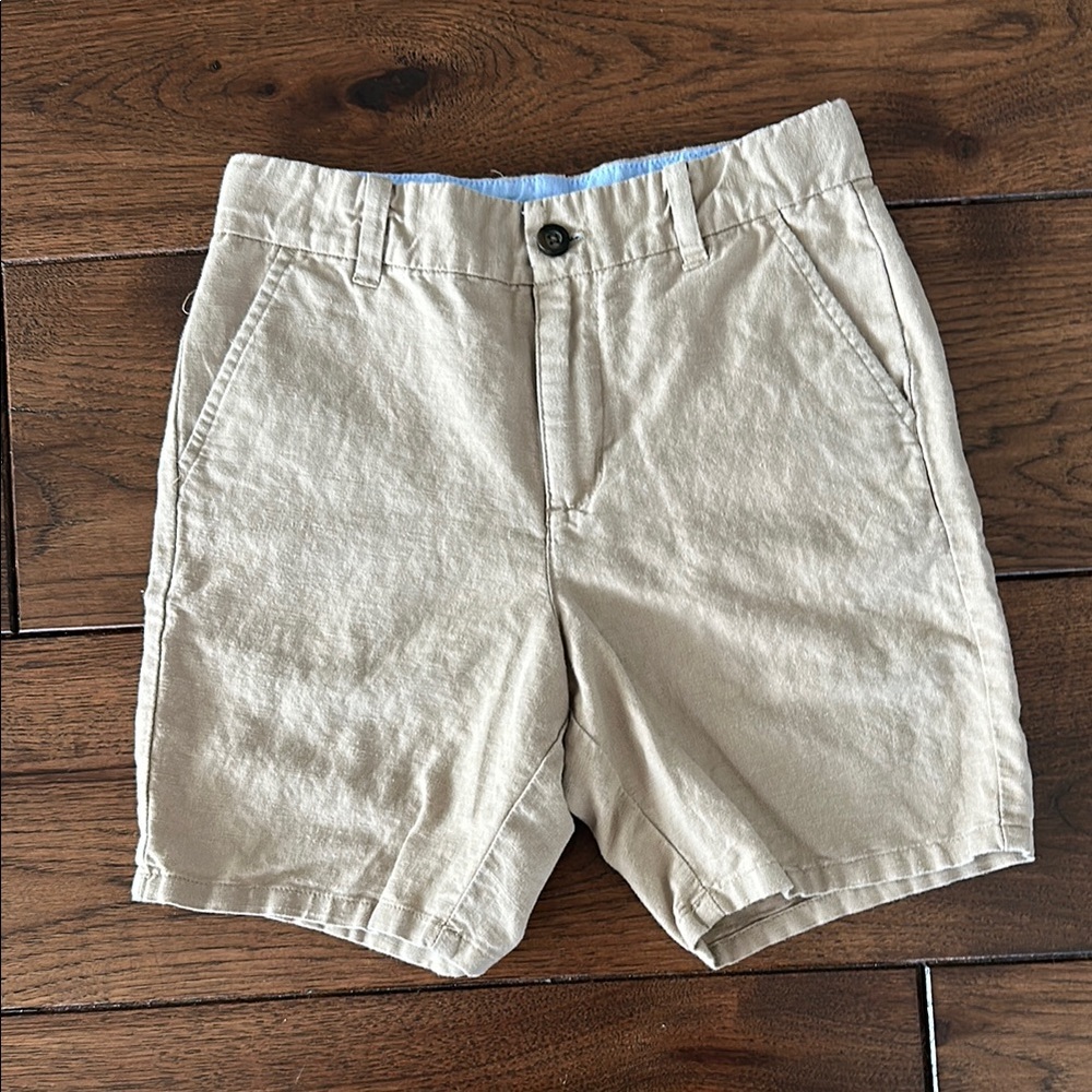 Janie and Jack Linen-Cotton Short size 8.